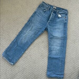 Citizens Of Humanity Emery High Rise Relaxed Cropped Jeans